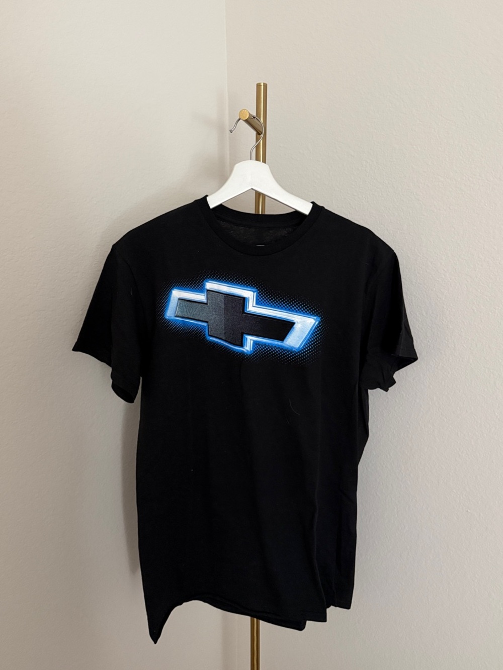 Black Chevrolet Logo Short Sleeve Tee